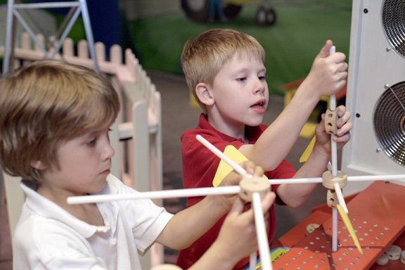 Get Curious About Engineering: Tornado Town! @ Kansas Children's Discovery Center