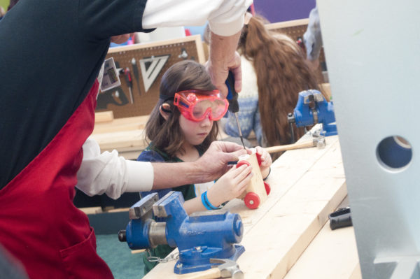 Maker Space Spring Break: Real Tool Build! @ Kansas Children's Discovery Center