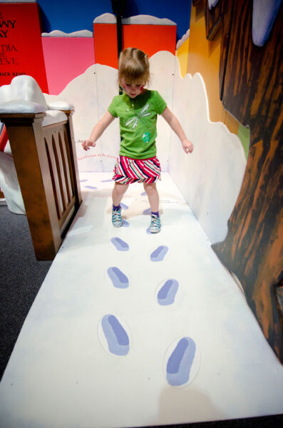 Footprint Fun: The Snowy Day @ Kansas Children's Discovery Center