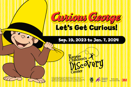 Curious George: Let’s Get Curious! Opening Day @ Kansas Children's Discovery Center