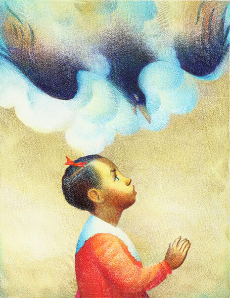 Raúl Colón, Illustration for Child of the Civil Rights Movement by Paula Young Shelton. Collection of R. Michelson Galleries, Northampton, Massachusetts. © 2009 Raul Colón. Used by permission of Penguin Random House LLC. All rights reserved.